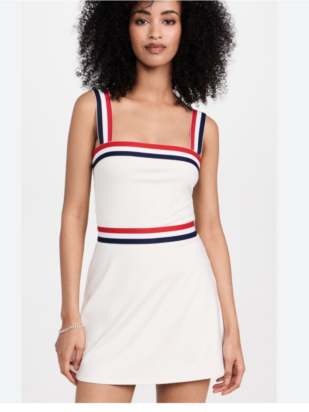 REFORMATION Farrah Ecomove Active Dress - White SZ:XS